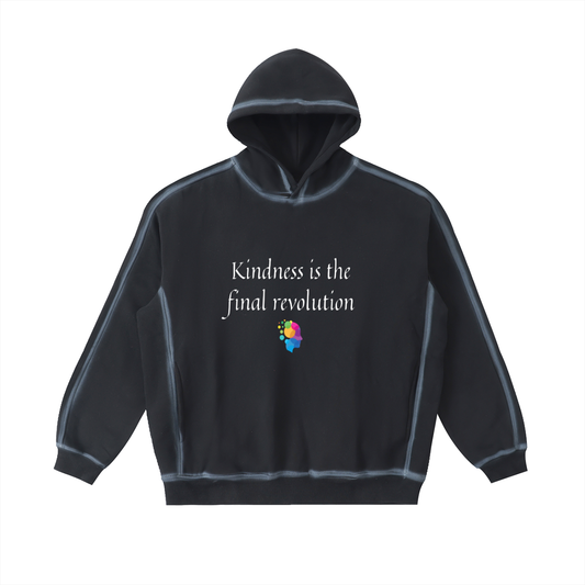 The Humanist Collection Sunfaded Edge Fleece Hoodie