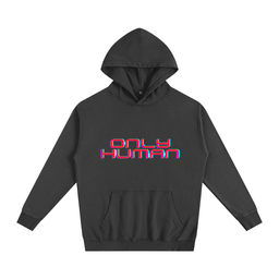 Humanist Collection Hoodie front view – oversized mindful streetwear by Thought Prophet