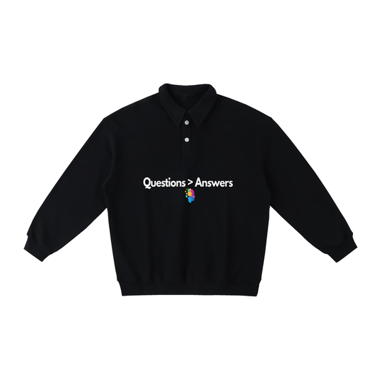 The Mindscape Collection Heavyweight Polo-Collar Sweatshirt