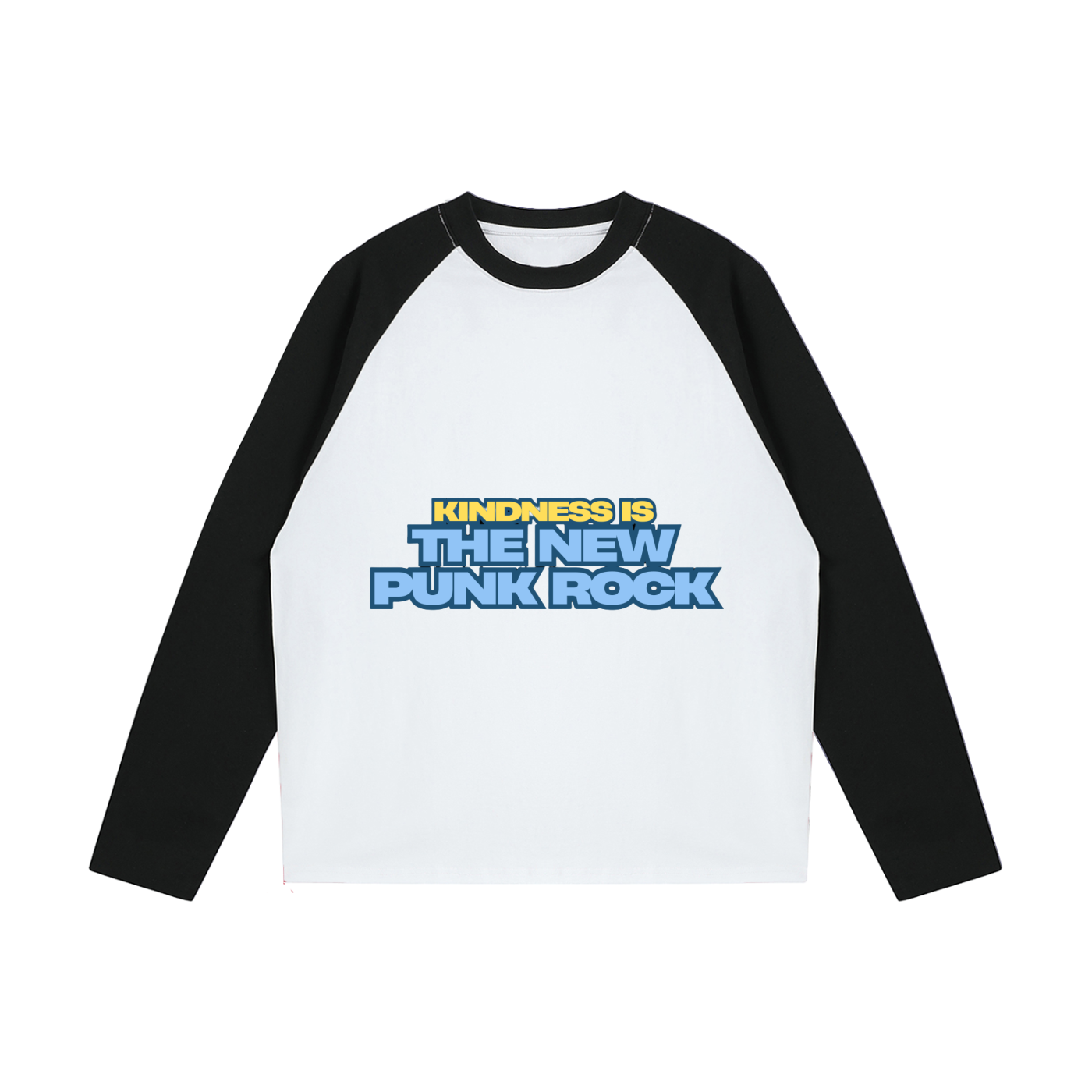 Kindness Collection Shirt front view – Kindness Is The New Punk Rock design by Thought Prophet