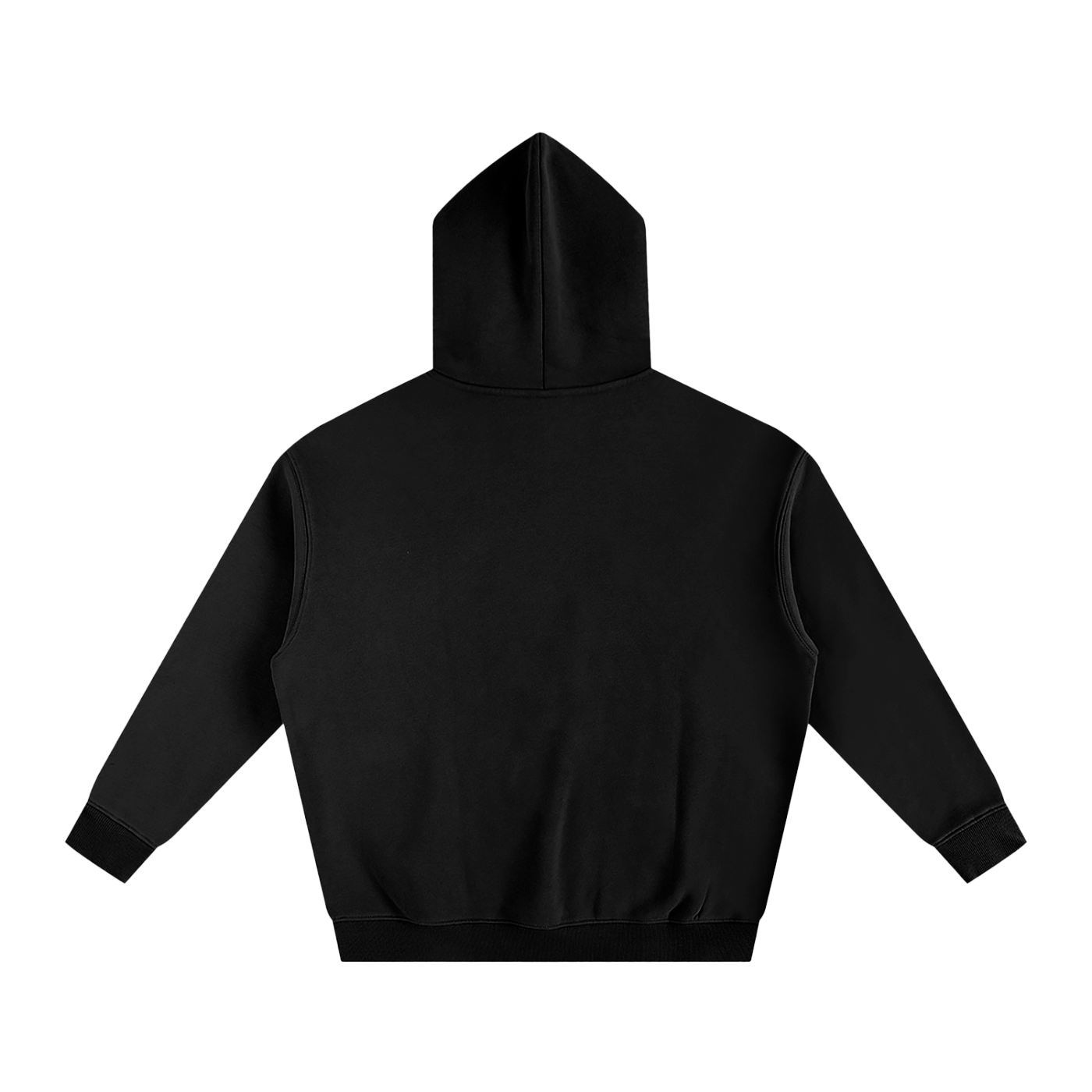 Ego Must Die Hoodie back design – minimalist enlightenment streetwear statement